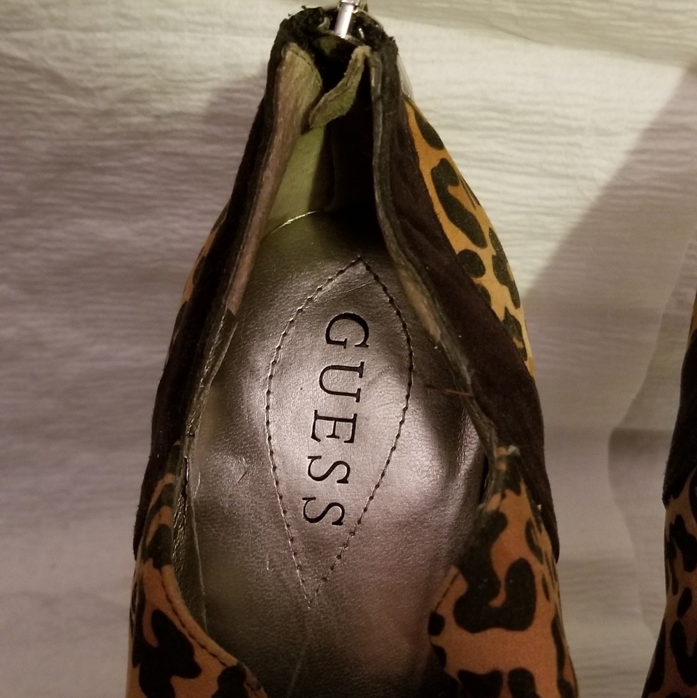 Guess Leopard Print Stilettos - image 3
